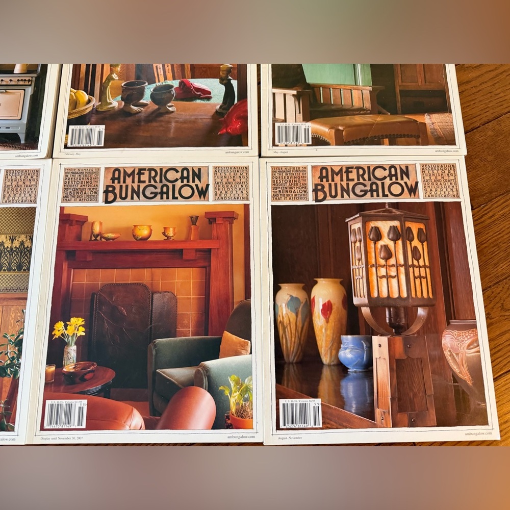 American Bungalow Magazine Lot - Vintage-Inspired Covers in Brown, Cream & Green - Picture 3 of 5